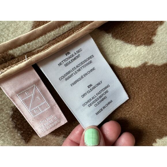 SOIA & KYO Women's Azora Animal Print Jacket Size M - Picture 6 of 16